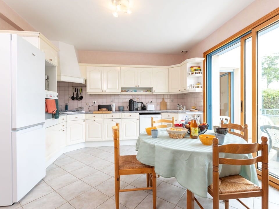 Furniture, Cabinetry, Countertop, Table, Kitchen, Wood, Interior Design, Chair, Kitchen Appliance, Flooring