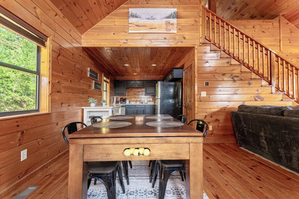 Fantastic Mr. Fox's inviting dining area