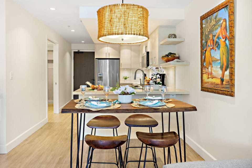 Gather, dine, and savor the moment. A welcoming dining area perfect for shared meals, morning coffee, and memories made in paradise