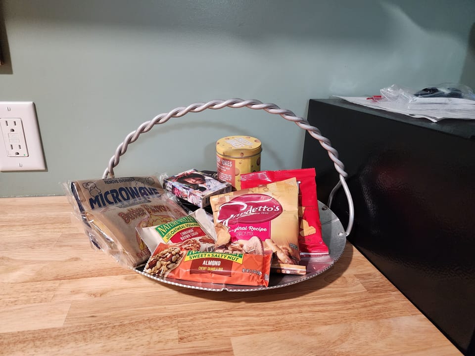 Welcome snacks