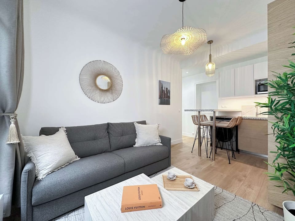 Living room with TV