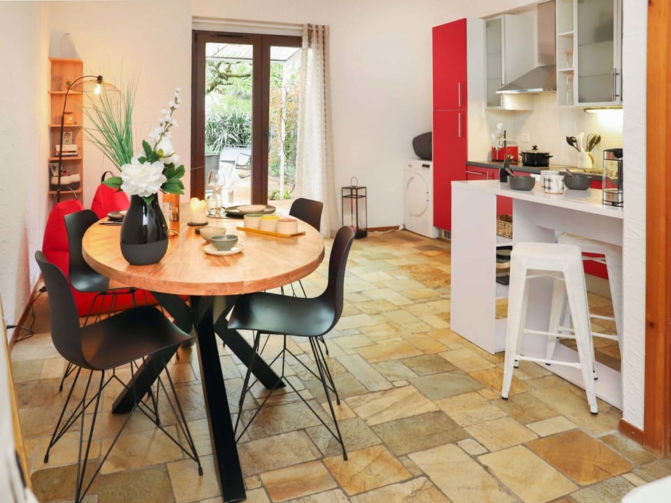 Furniture, Table, Property, Plant, Chair, Wood, Orange, Interior Design, Floor