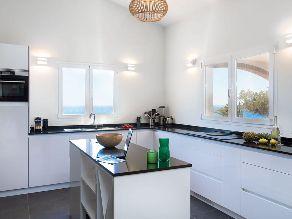 Cabinetry, Countertop, Kitchen Sink, Sink, Window, Kitchen, Tap, Wood, Lighting
