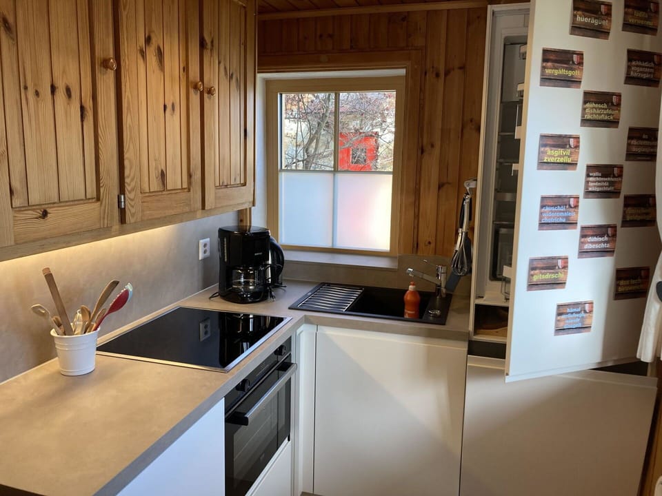 Kitchen Sink, Cabinetry, Countertop, Sink, Tap, Property, Window, Wood, Kitchen Stove, Kitchen Appliance