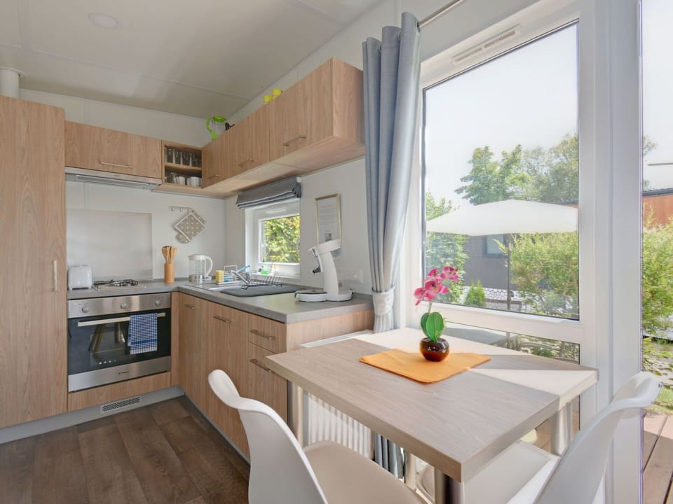 Cabinetry, Furniture, Property, Table, Countertop, Plant, Interior Design, Sink, Kitchen, Chair