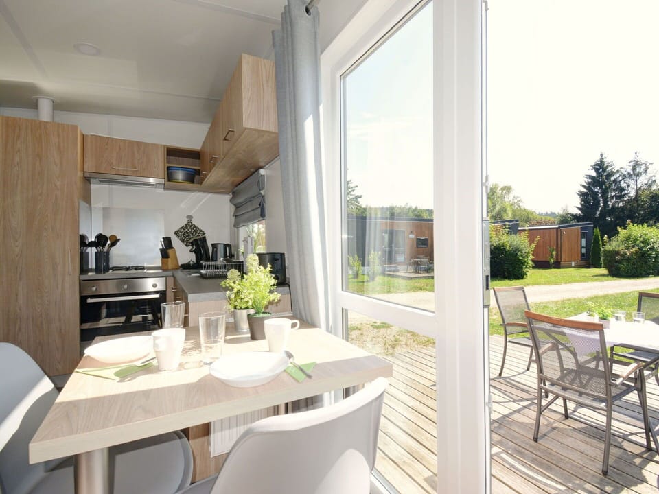 Furniture, Table, Cabinetry, Countertop, Building, Chair, Sink, Plant, Tap, Wood