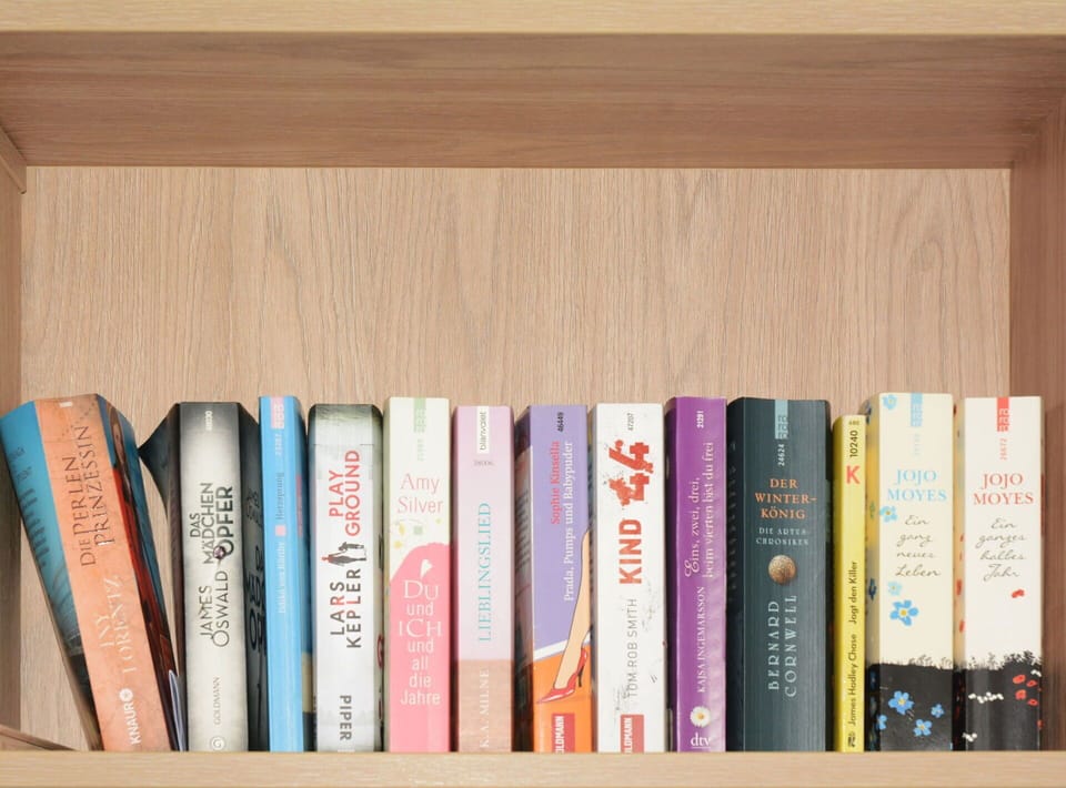 Bookcase, Shelf, Book, Publication, Shelving, Wood, Font, Wood Stain, Rectangle, Hardwood