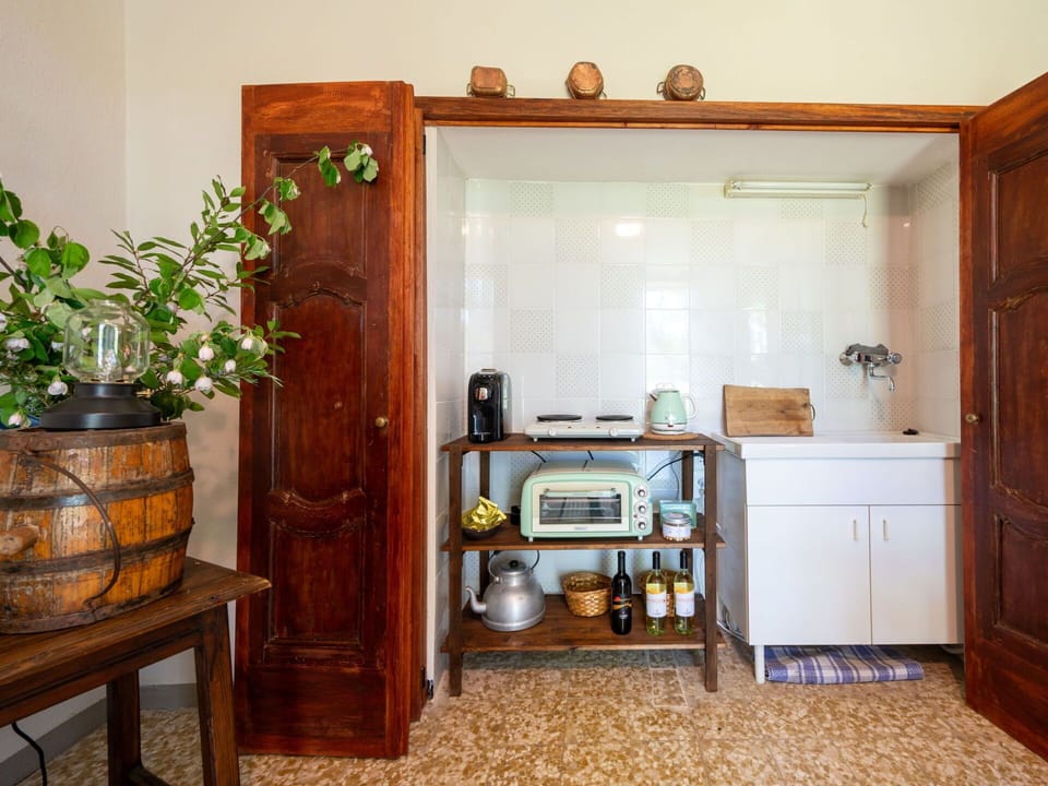 Plant, Cabinetry, Flowerpot, Wood, Building, Houseplant, Door, Floor, Flooring, Table