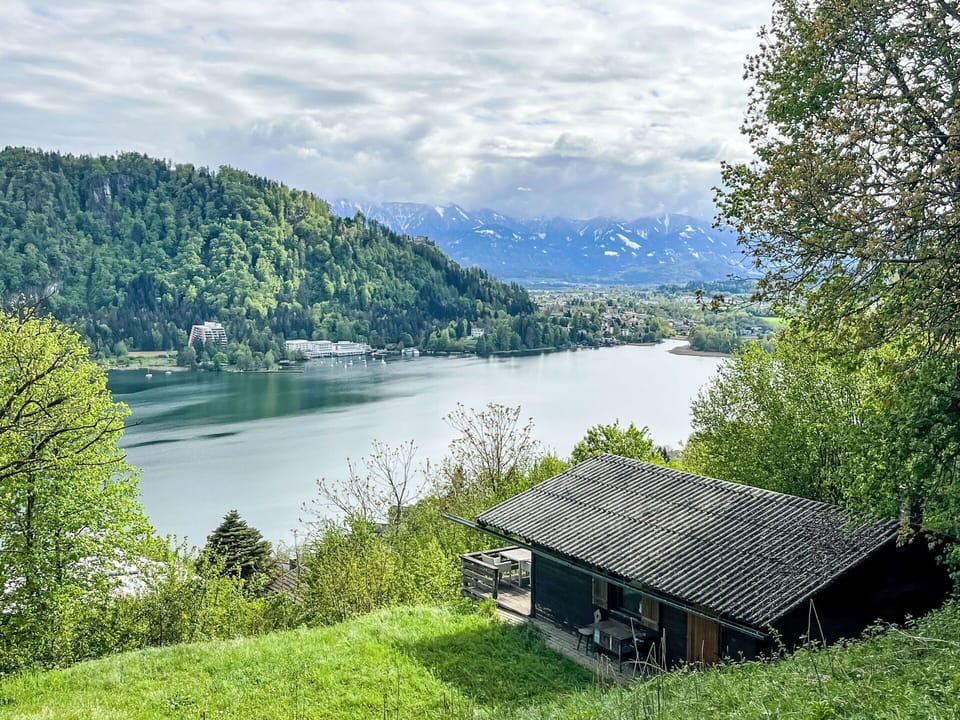 Cloud, Sky, Water, Plant, Mountain, Building, Natural Landscape, Tree, Highland, Lake