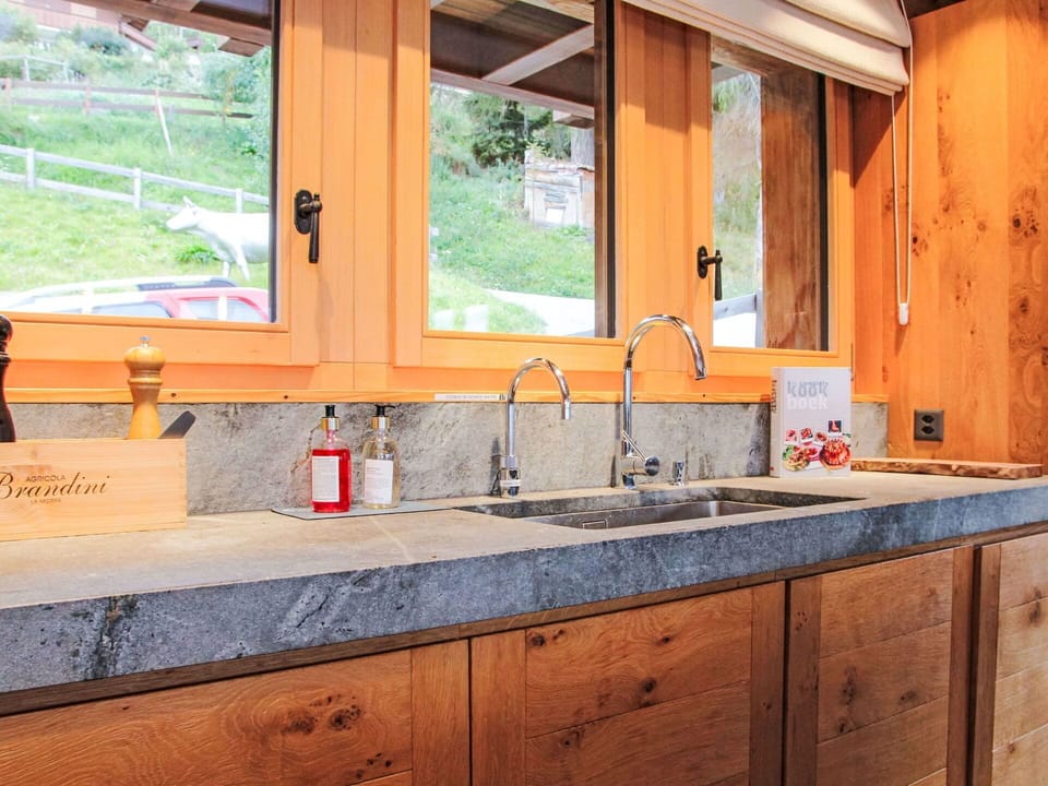 Countertop, Sink, Cabinetry, Tap, Property, Window, Furniture, Plumbing Fixture, Building, Wood