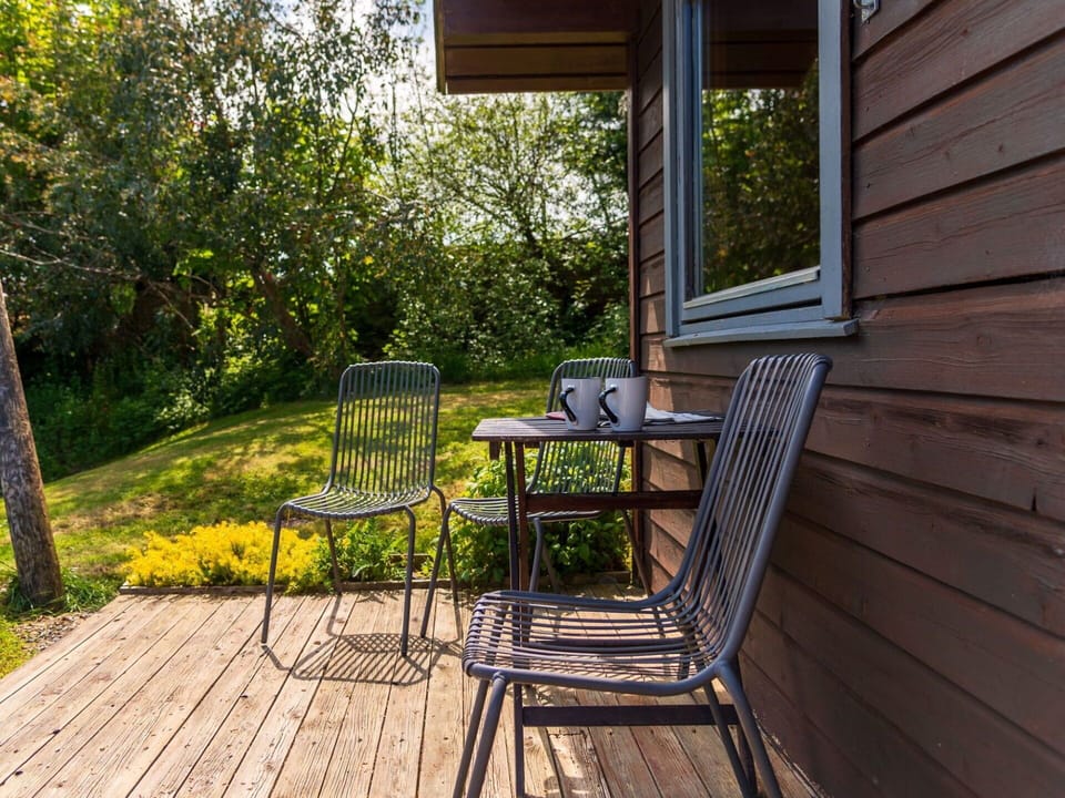Table, Furniture, Property, Plant, Blue, Chair, Tableware, Shade, Interior Design, Outdoor Furniture