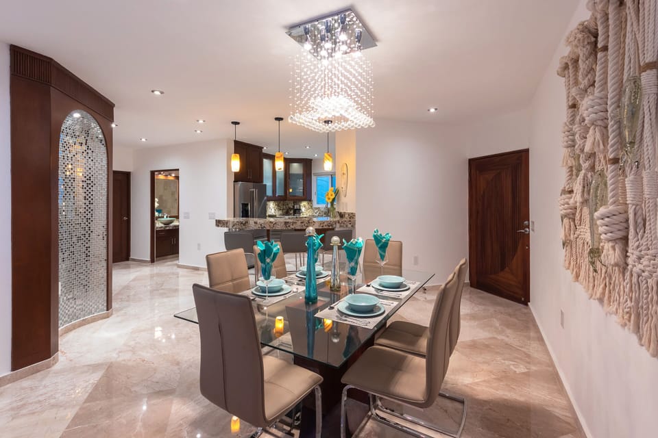 Here you can enjoy a meal at home