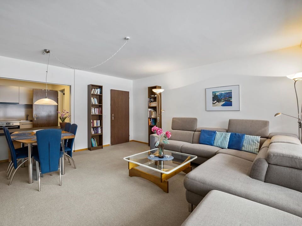 Table, Furniture, Couch, Azure, Building, Lighting, Interior Design, Living Room, Studio Couch, Picture Frame