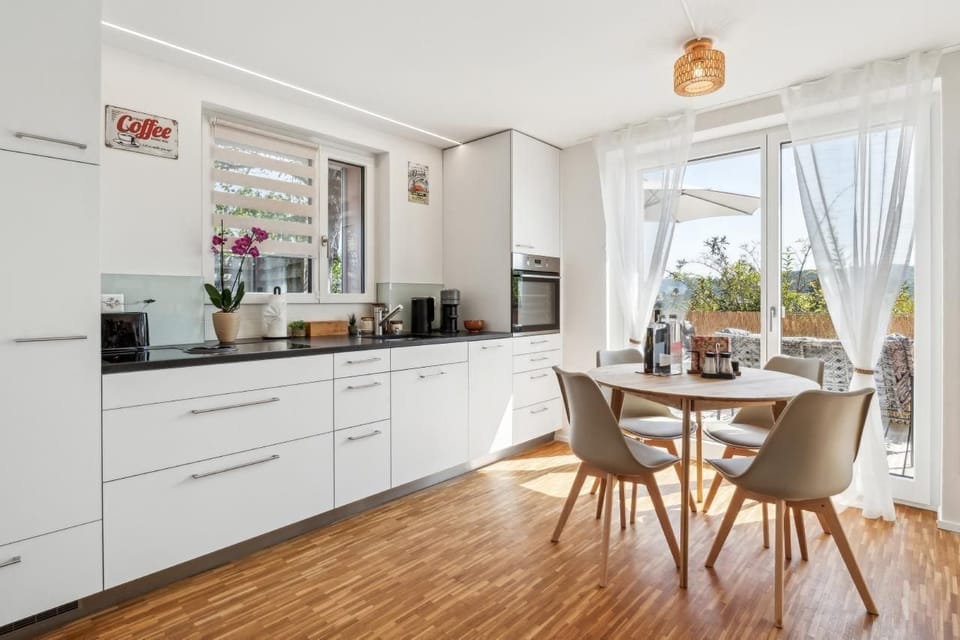 Kitchen with dining area
