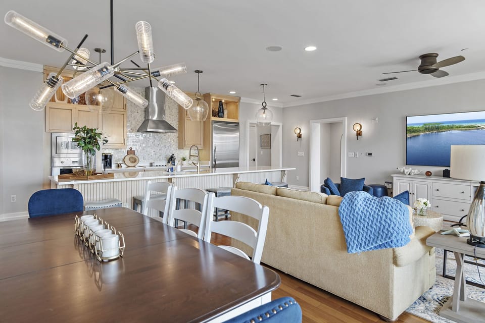 WaterHouse 304 - Seacrest Beach - Dining/Living Area