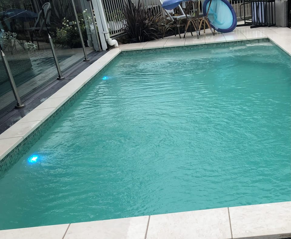 New resort pool