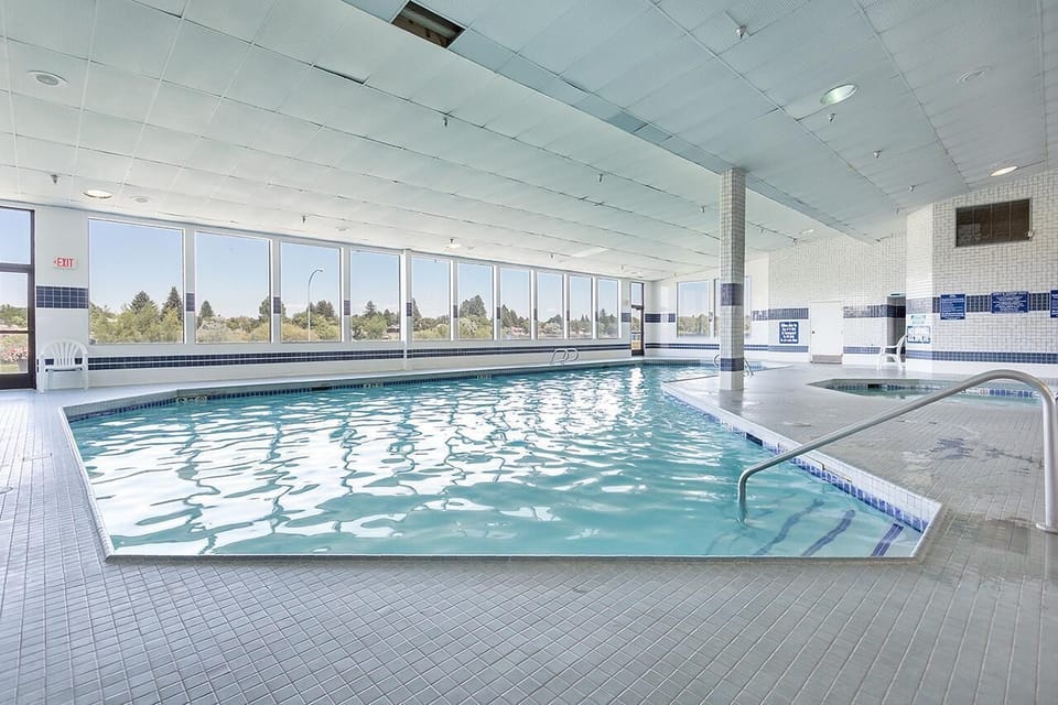enjoy the indoor pool 24-hours a day