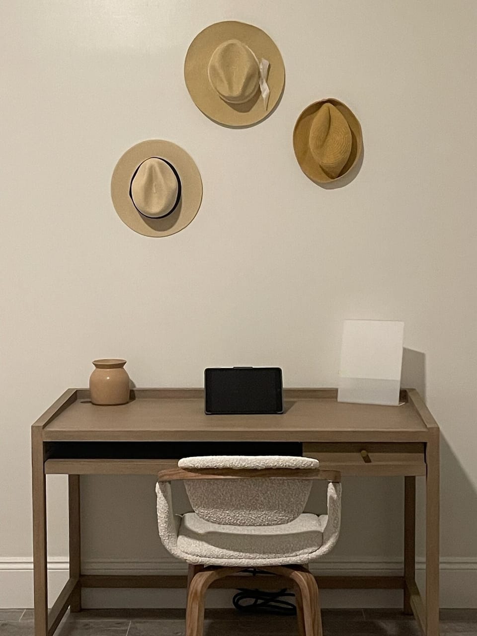 Desk...if you must work...