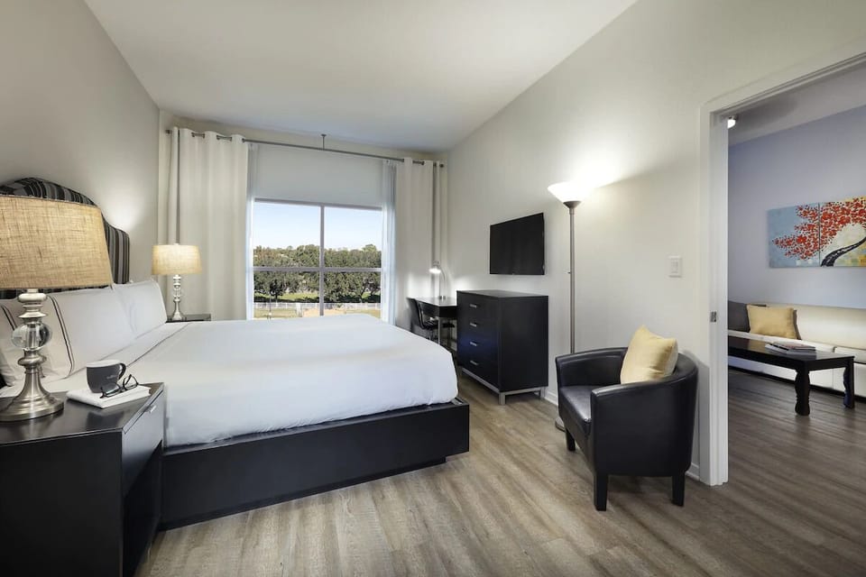 Wake up to peaceful views and an open, suite-style layout.