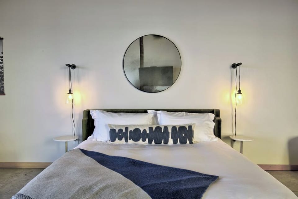 Bedroom. Interior and views may vary based on location and availability.