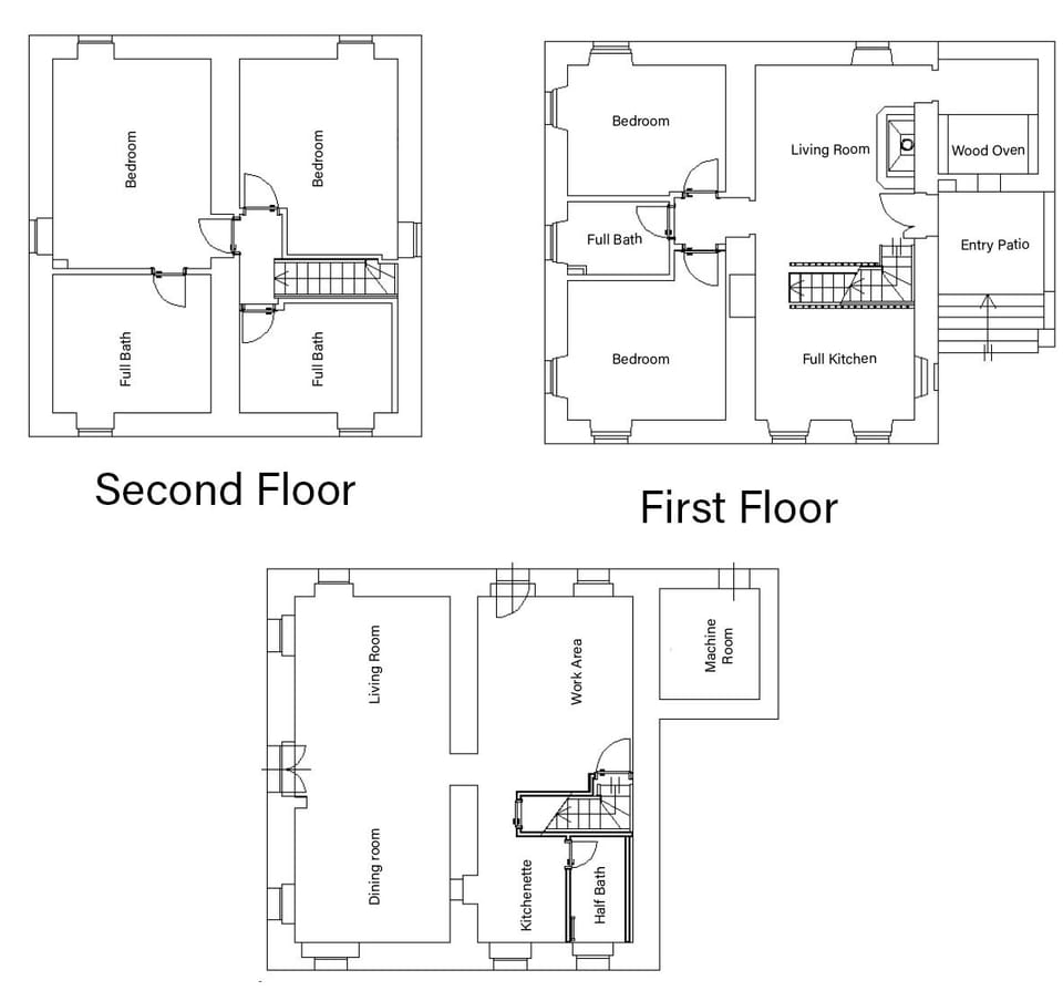 Floor plans