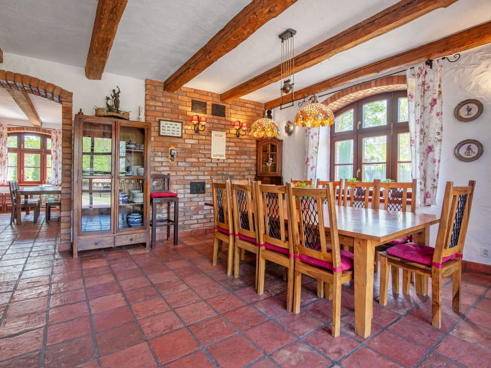 Furniture, Wood, Flooring, Interior Design, Ceiling, Table, Dining Room, Kitchen & Dining Room Table, Chair, Floor