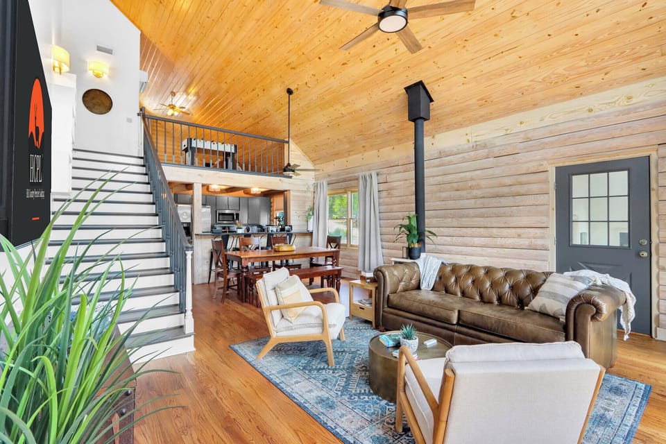 Open concept living space