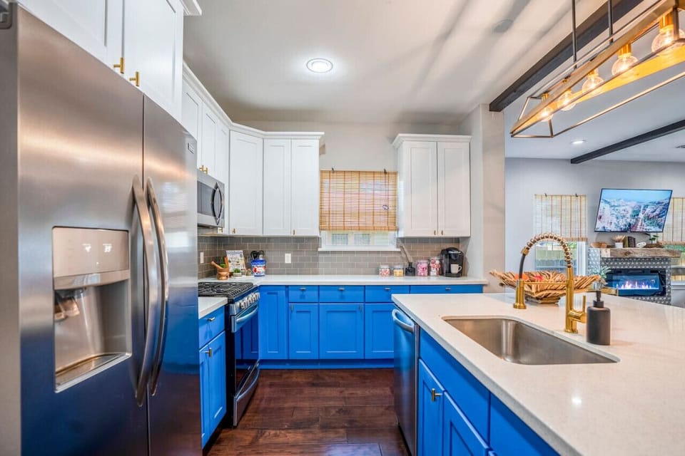 Cook, create, and entertain in style—our chef-inspired kitchen is equipped with everything you need to make your stay unforgettable.