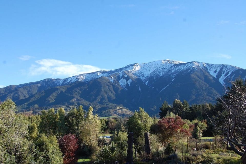 View from balcony to Mt Fyffe