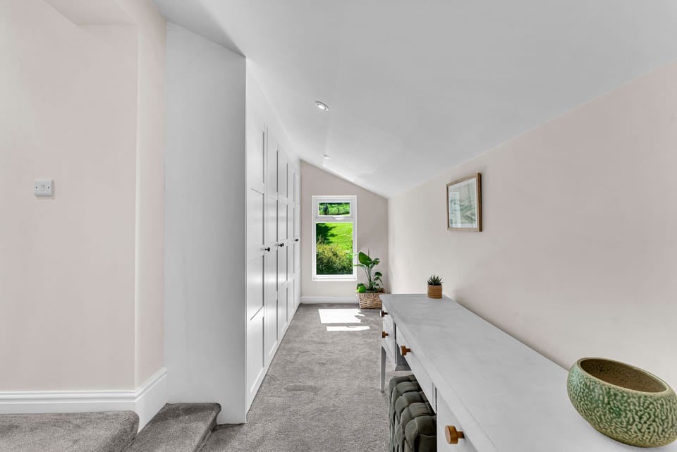 The hallway at Garden Cottage, Cheshire