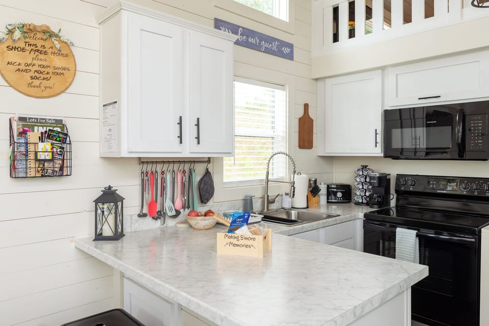Fully equipped kitchen
