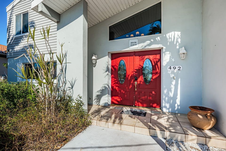 Welcoming entrance