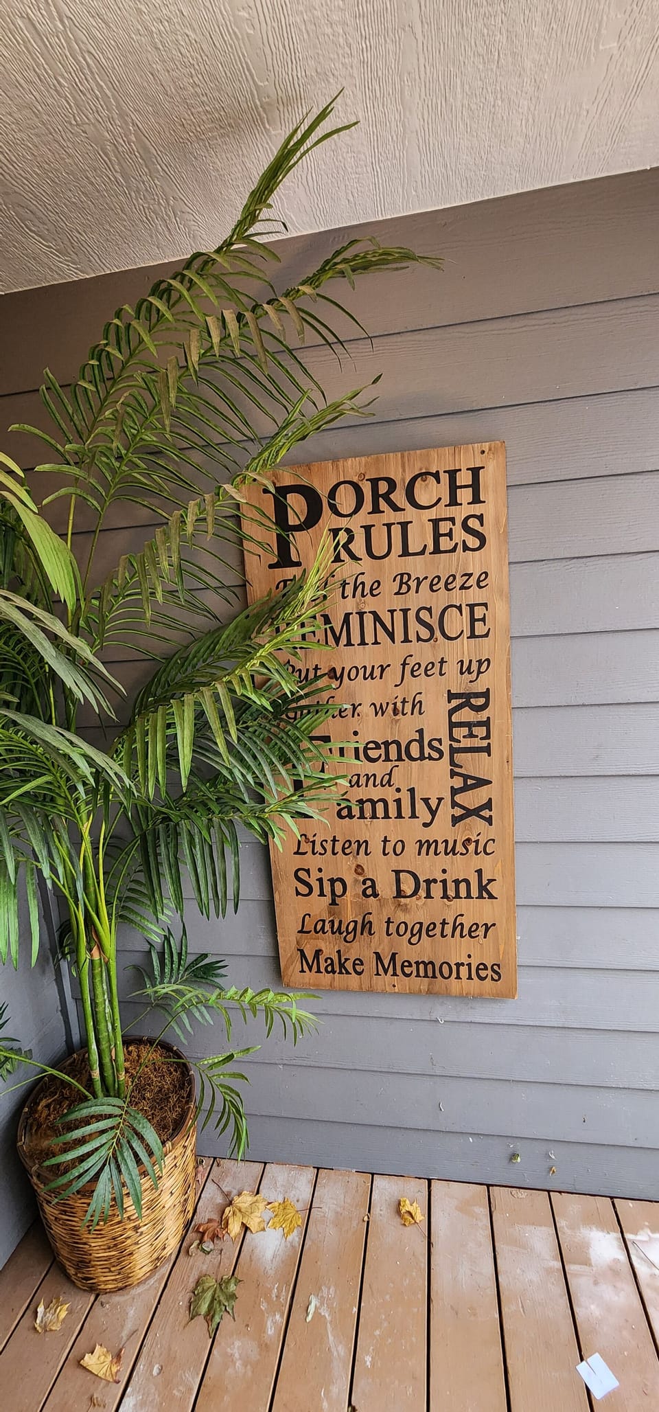 Rules for the Outdoor Play area