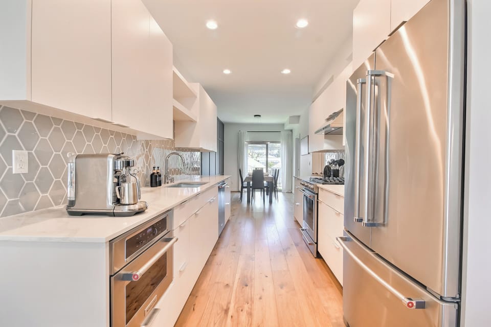 fully furnished modern kitchen room area