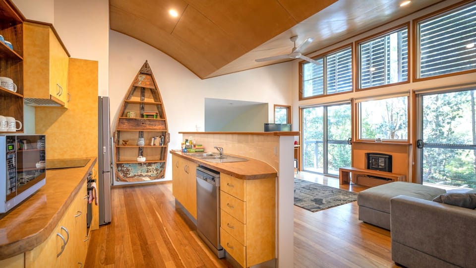 Kitchen and Living Room