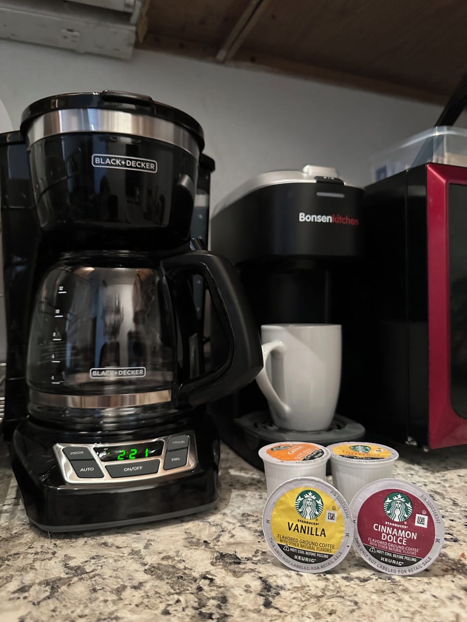 Coffee and/or coffee maker