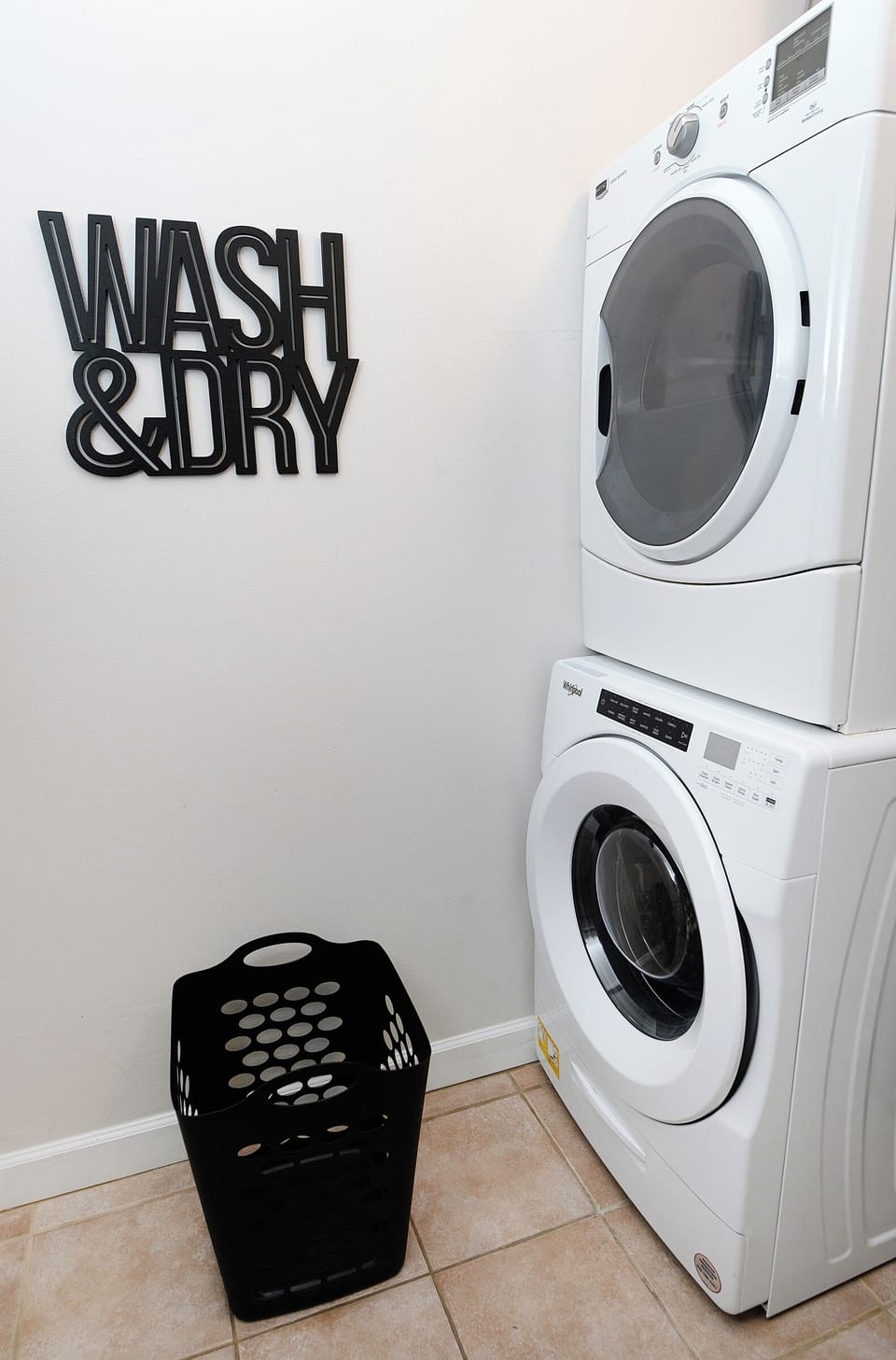 Washer and Dryer area