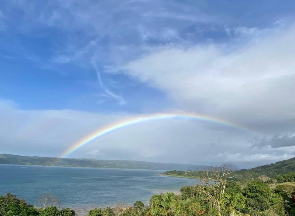 We get rainbows almost daily.