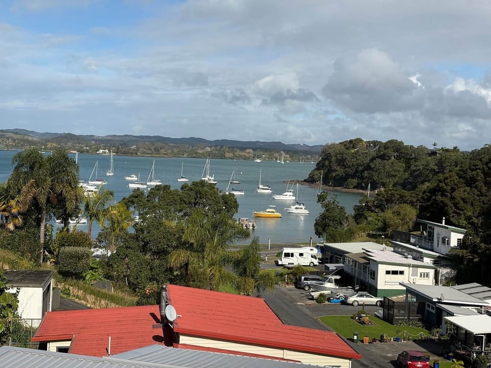 View from deck