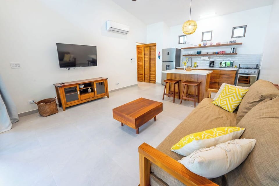 Living and Kitchen is Large and Bright