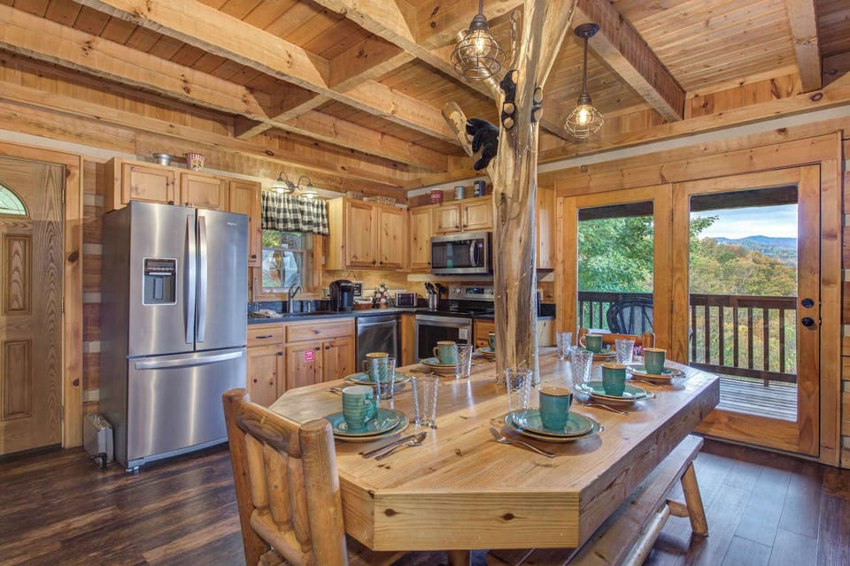 Dining room table fit for 8