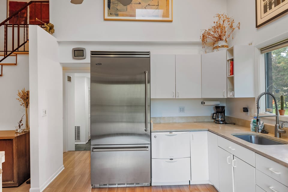 Kitchen with Hallway View 