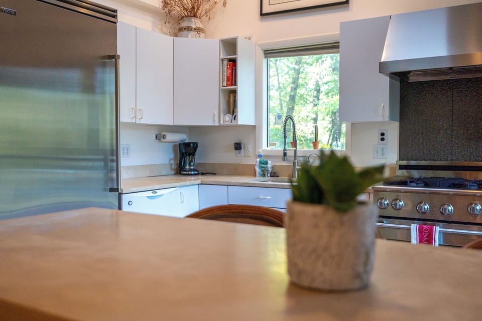 Kitchen Sink with Outdoor View 