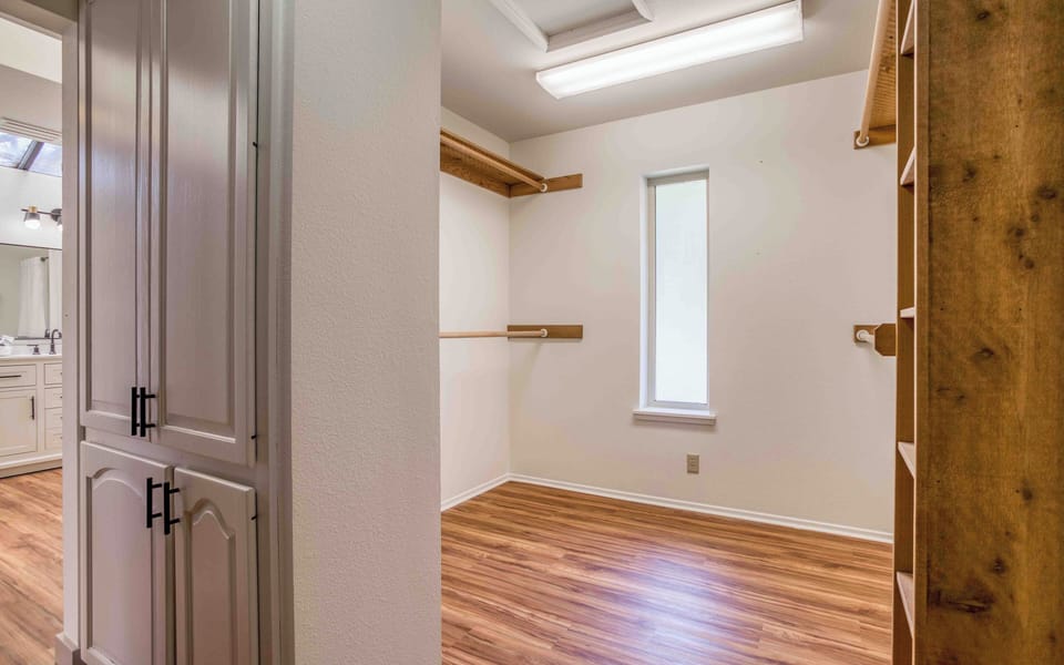 Spacious Closet