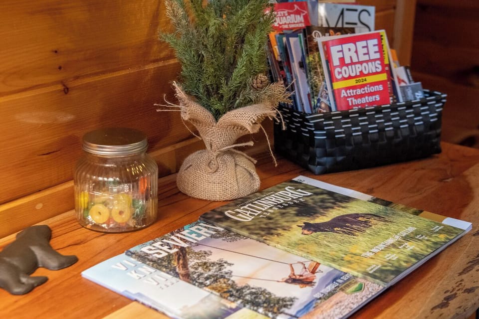 Twisting Pines' cozy living area