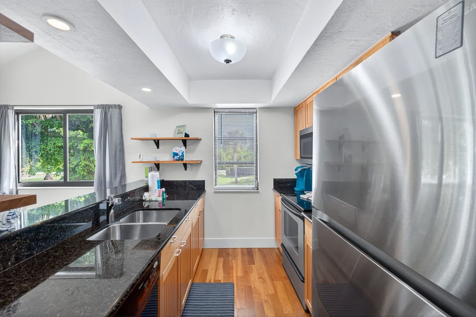 Open concept kitchen