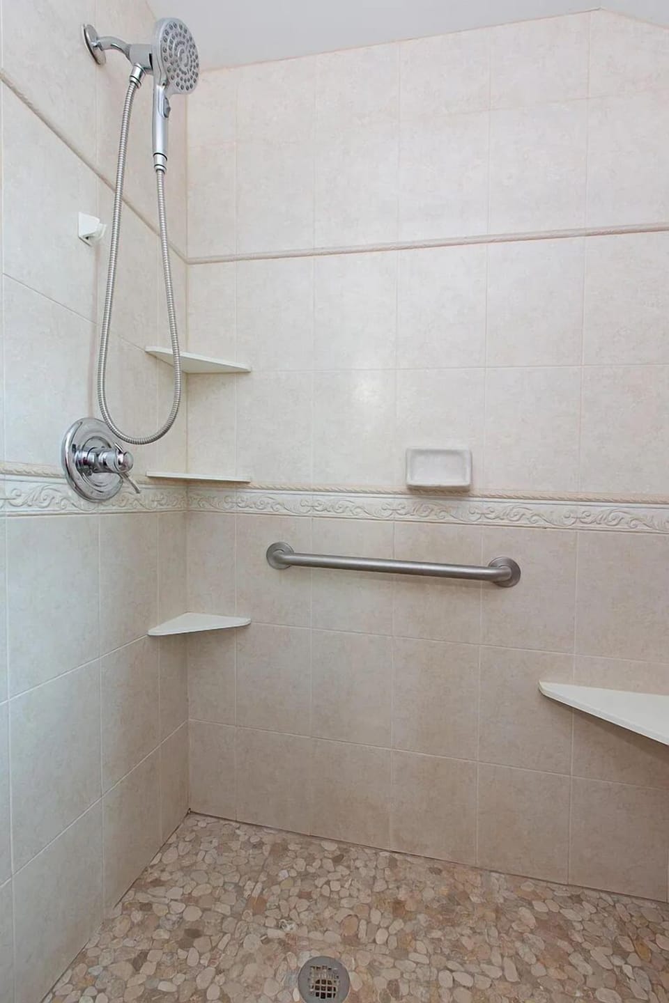 Roseville City Home Walk-In Shower