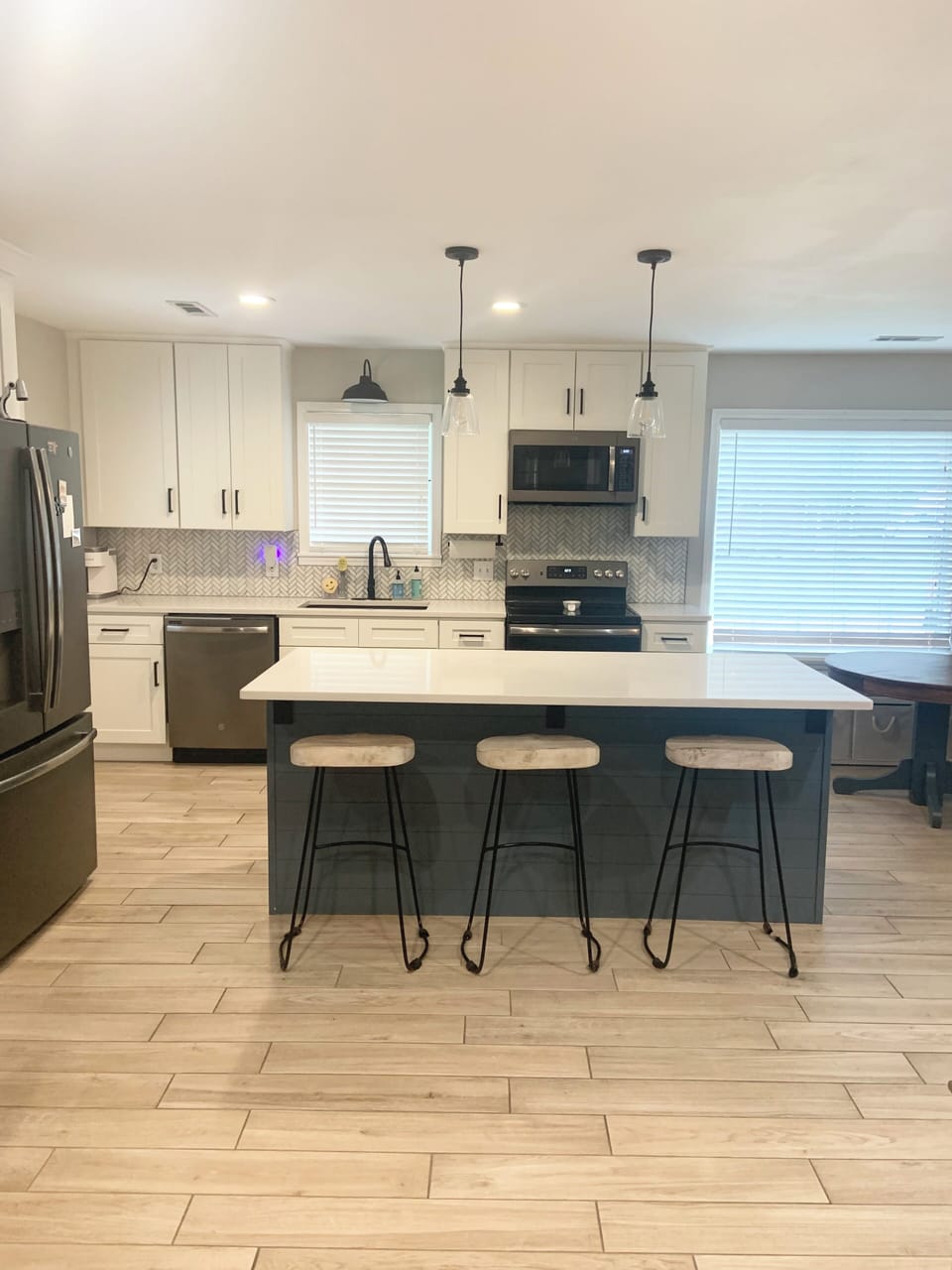 Fully stocked kitchen
