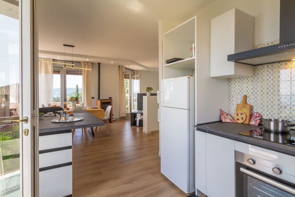 Kitchen and dining area