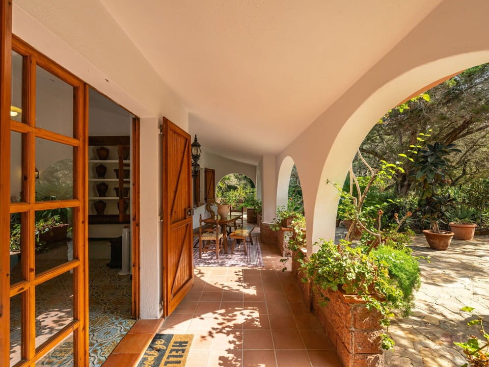 Plant, Building, Shade, Interior Design, Window, Wood, Real Estate, Landscape, Door